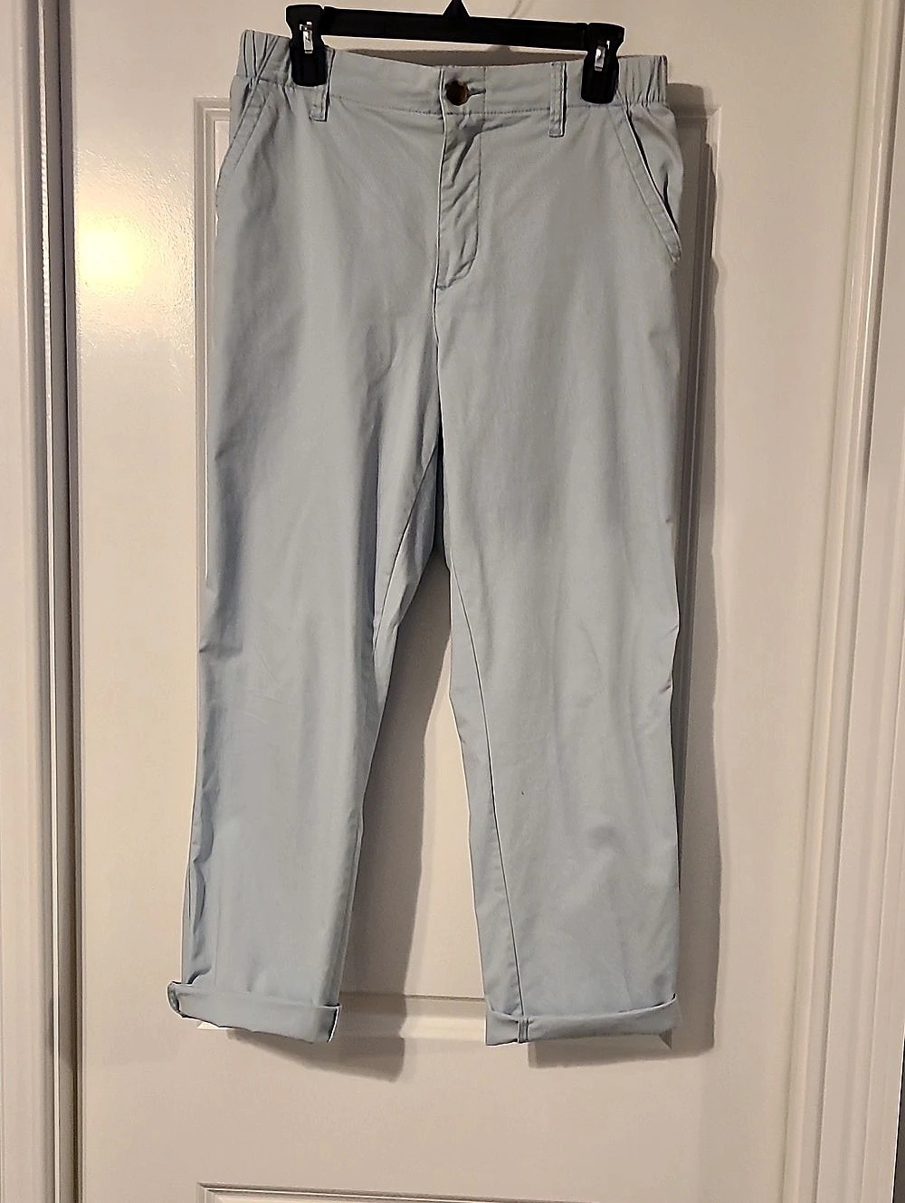 Old Navy OG Chino Pants in Robin's Egg Blue Size Medium, Womens